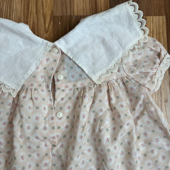 Vintage GUNNE SAX by Jessica McClintock Baby Embroidered Lace Trim Sweet Dress - Picture 10 of 11